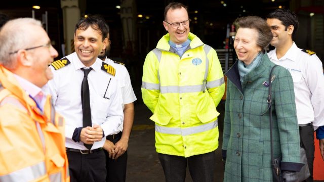 The Mission to Seafarers President HRH The Princess Royal recognises seafarers with personal thank you