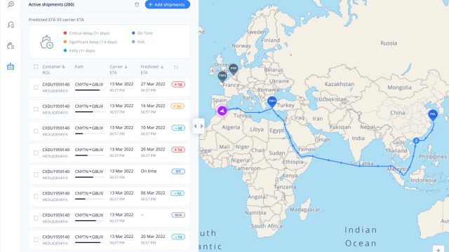 Windward signs 18 customers to newly launched Ocean Freight Visibility solution