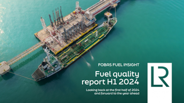 Fuel quality remains critical issue for the maritime industry