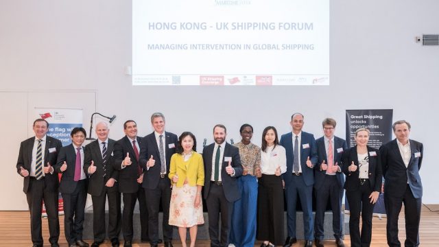 Hong Kong – UK Shipping Forum: Managing Intervention in Global Shipping