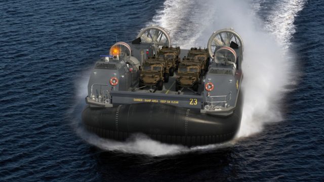 Griffon Hoverwork’s Wyvern LCAC receives LR Approval in Principle